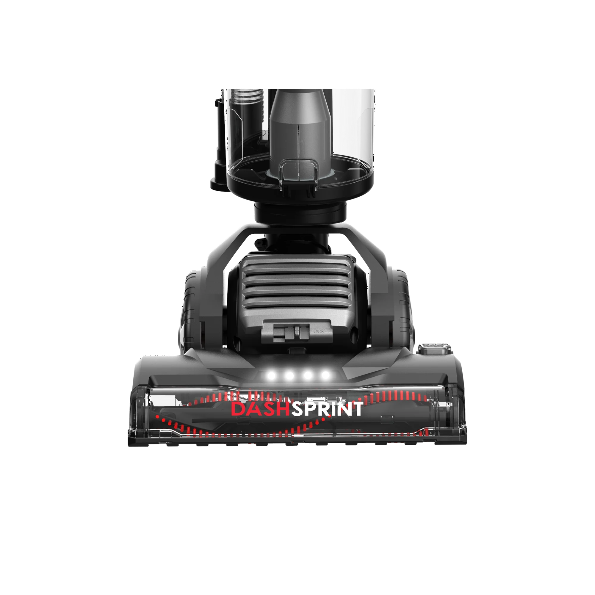 Eureka DashSprint Dual Motor Upright Vacuum, 30 ft Hose, Black with Turbo Pet Tool - NEU610